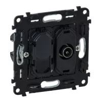 Розетка двойная Legrand Valena IN'MATIC TV "Звезда" + RJ45 Кат.6 UTP