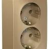 Розетка двойная Schneider Electric Blanca с заземлением без шторок с изолир. пластиной