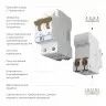 Автоматический выключатель 2P 10 A C 4,5 кА W902P104