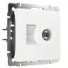 Розетка ТВ+Ethernet RJ-45 6 cat. (белый) W1181301
