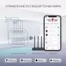Умный сенсорный выключатель двухклавишный (шампань) W4523011