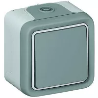 Выключатель Legrand Plexo кнопочный Н.О. контакт IP55