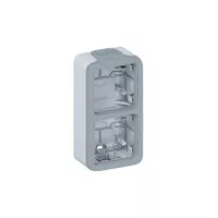 Монтажная коробка Legrand Plexo с мембранными сальниками на 2 поста верт. установка