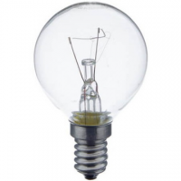 Лампа накаливания шарик  E14 прозрачная Osram