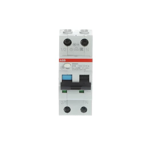 Дифавтомат ABB DS201 2-полюсный характеристика C 30mA тип А