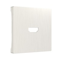 W1196013/ Накладка для розетки HDMI (перламутровый рифленый) W1196013 W1196013/ Накладка для розетки HDMI (перламутровый рифленый) W1196013