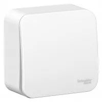 Переключатель Schneider Electric Blanca одноклавишный с изолир. пластиной