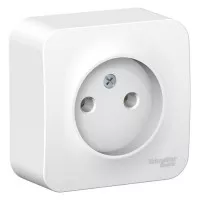 Розетка Schneider Electric Blanca без заземления без шторок с изолир. пластиной