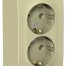 Розетка двойная Schneider Electric Blanca с заземлением без шторок с изолир. пластиной