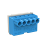 Колодка клеммная ABB ZK50B, Безвинтовая, самозажимная N 5x1,5-4мм2 