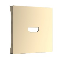 W1196011/ Накладка для розетки HDMI (шампань) W1196011 W1196011/ Накладка для розетки HDMI (шампань) W1196011