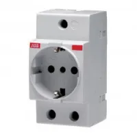 Розетка модульная щитовая ABB  16А