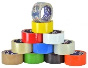 Упаковочная клейкая лента UNIBOB600 48мм х 66м, Цветная.