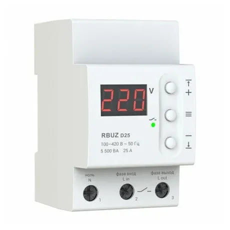 Реле напряжения RBUZ D25