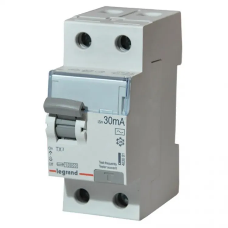 УЗО 2-полюса 63А 30mA (TX3)
