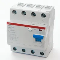 УЗО трехфазное ABB серии F204  10kA