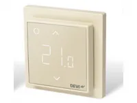 Терморегулятор DEVIreg Smart интеллектуальный с WI-FI, 16A (бежевый)