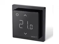 Терморегулятор DEVIreg Smart интеллектуальный с WI-FI, 16A (черный)