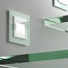 Рамка на 1 пост (натуральное стекло) WL01-Frame-01