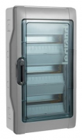 Бокс Legrand Plexo IP65 накладной на 36 (3х12) модулей с шинами N+PE с прозрачной дверью