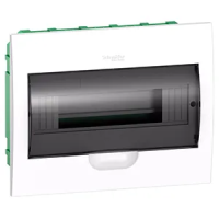 Бокс в нишу Schneider Electric City9 на 12 мод. с прозрачной дверью с клеммниками N+PE