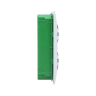 Бокс в нишу Schneider Electric City9 на 24 мод. с прозрачной дверью с клеммниками N+PE