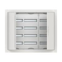 Щит распределительный ABB CU34V в нишу 865х714х125 4 ряда (144 модуля)