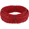 Ретро кабель витой 3х1,5 красный (под заказ) W6453548 Ретро кабель витой 3х1,5 красный (под заказ) W6453548