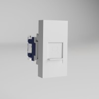 W1281101/ Модульная розетка Ethernet RJ-45 6 cat. (белый) W1281101