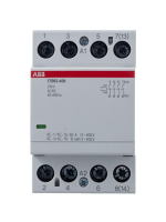 Контактор ABB ESB63-40N-06 модульный 63А АС-1, 4НО, катушка 230В AC/DC 