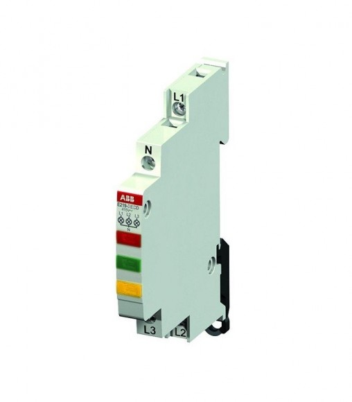 Лампа индикации ABB E219-3EDC 3 светодиода желтый/зеленый/красный 415-250В AC переменного тока 0,5 м