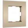 W0012911/ Рамка на 1 пост Slab (шампань софт) W0012911