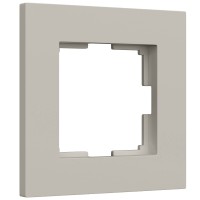 W0012917/ Рамка на 1 пост Slab (дымчатый софт) W0012917