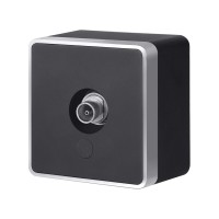 ТВ-розетка оконечная Gallant черный с серебром W5083034 W5083034 ТВ-розетка оконечная Gallant черный с серебром W5083034 W5083034